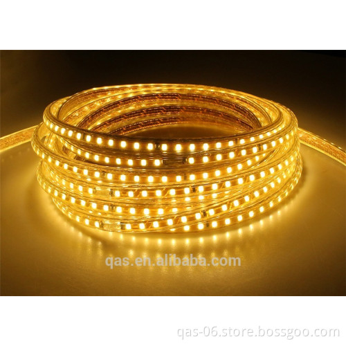 High lumen 60LEDS warm white SMD2835 LED strip lights for indoor and outdoor decoration IP68
